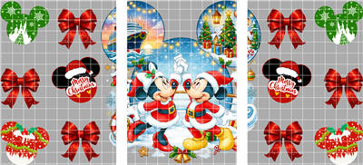 16oz Christmas-S 1431